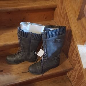 Nwt Route 66 Aryn sweater boots sz 9M